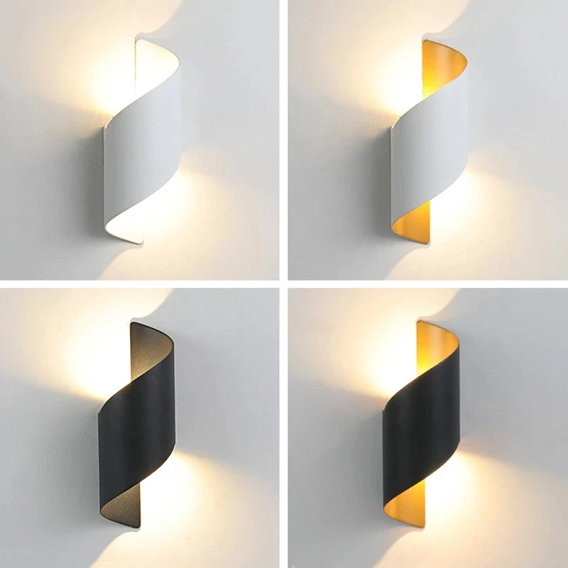 Modern wall lamp, waterproof, household, shops, corridor and balcony, LED, outdoor, indoor, 220 V110V