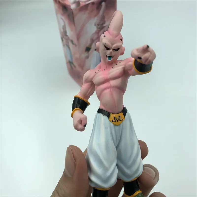 Dragon Ball Z Majin Buu конечной формы стоящий вер. ПВХ фигурка DBZ Boo Коллекционная кукла модель 14 см - Цвет: Opp Bag