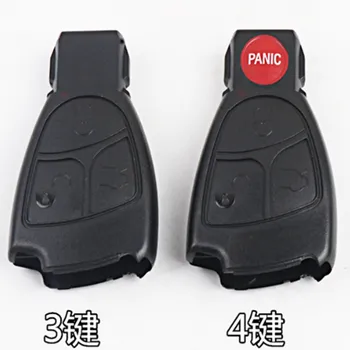

DAKATU 3/4 Buttons Smart Key Case Shell Fob Cover for Mercedes-Benz B C E ML S CLK CL Vito 639 Replacement Smart Remote Shell