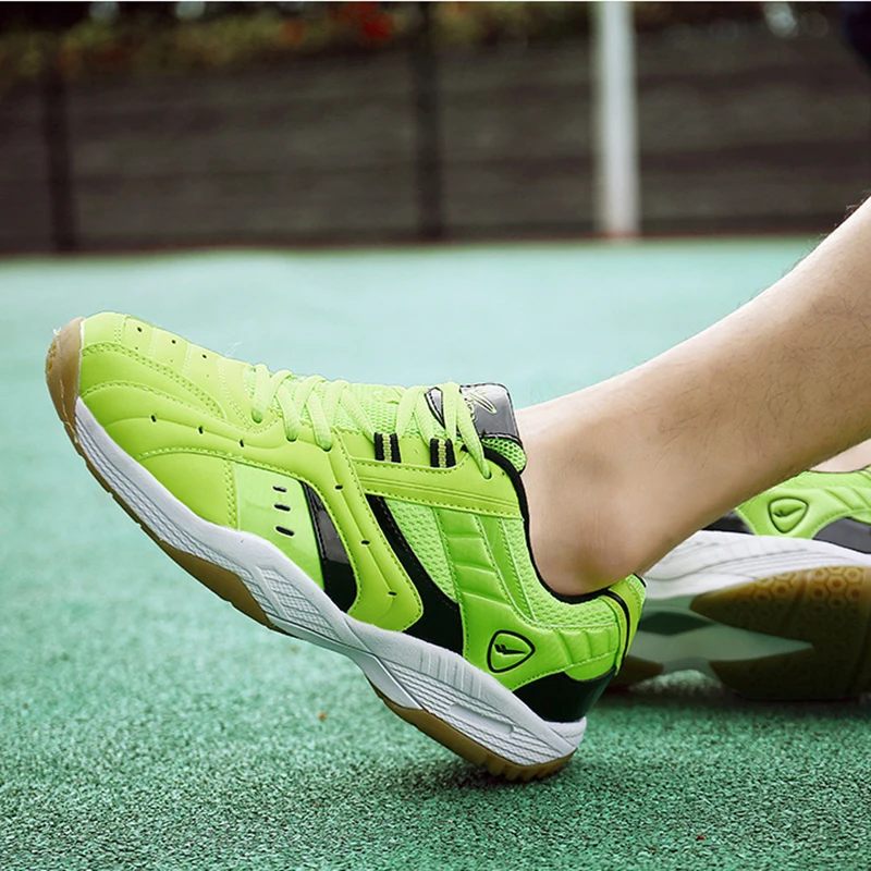 TaoBo/Новинка; обувь для бадминтона; Мужская и женская обувь для бадминтона; обувь для тренировок и тенниса; нескользящая обувь для бадминтона; женская обувь на плоской подошве; Белая обувь для сквоша