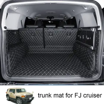 

Fit-For Toyota Fj Leather Car Trunk Mat Cargo Liner ruiser 2008 2009 2011 2012 2013 2014 2015 2016 2017 2018 2019 Full Coverage