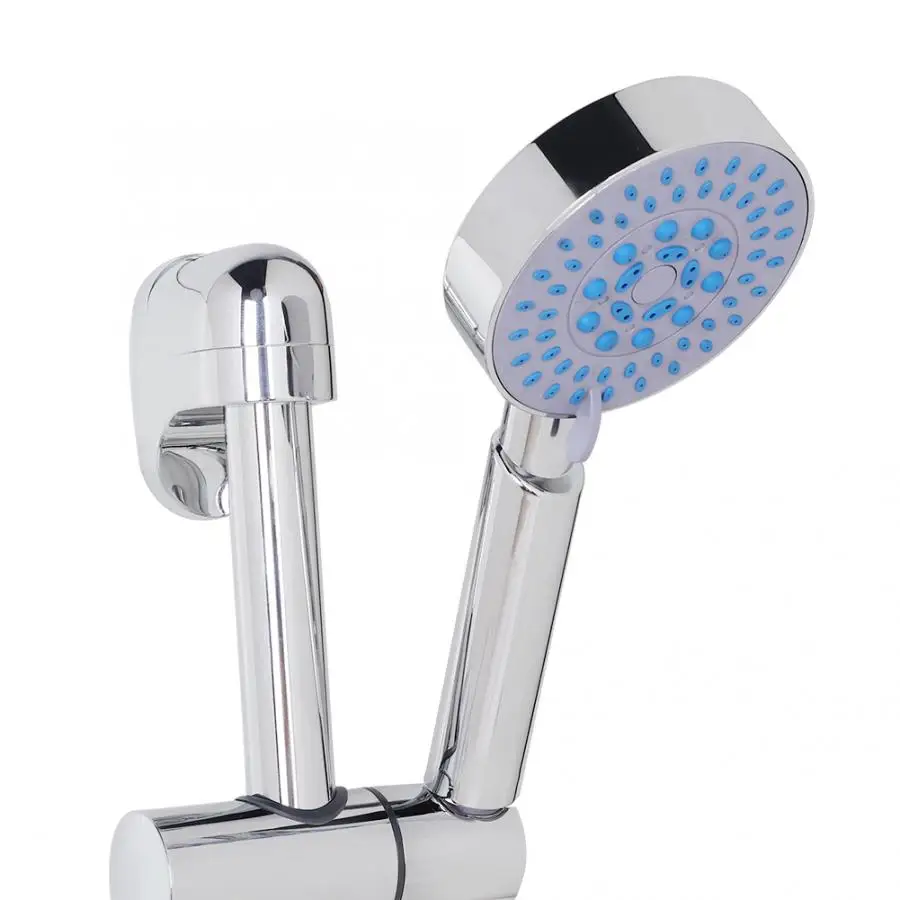 Practical Household Bathroom Shower Head System Showering Kit with Soap Dish