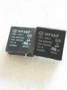 

Free Shipping 10PCS/LOT Electric Relay HF36F 006-HSLT4 Feet