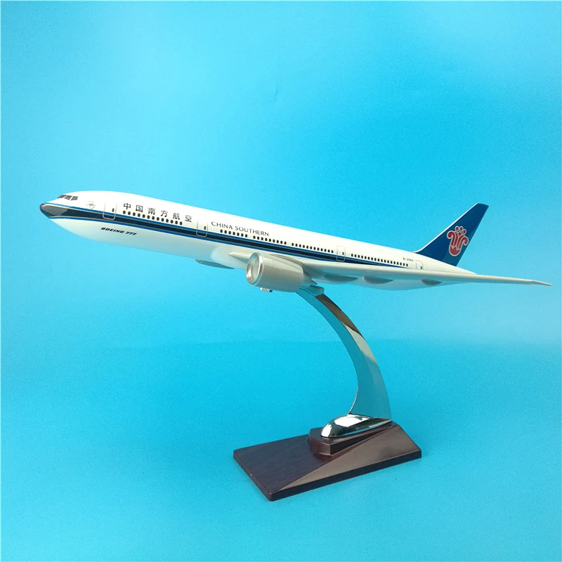 32 см Китай Southern Airlines самолеты Boeing B777 модель самолета литая под давлением Смола Модель самолета игрушки коллекционное украшение