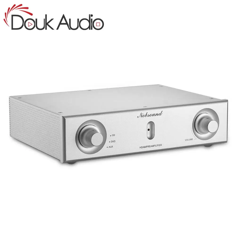 Douk аудио Hi-End MOSFET Предварительный усилитель HiFi транзистор 3 стерео L/R RCA аудио вход предусилитель REF Mark Circuit