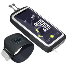 Wellhouse сумка на руку с сенсорным экраном, вращающаяся в стиле сплит, рассеивающая воздух, для Apple, huawei, для мобильного телефона, нарукавная повязка