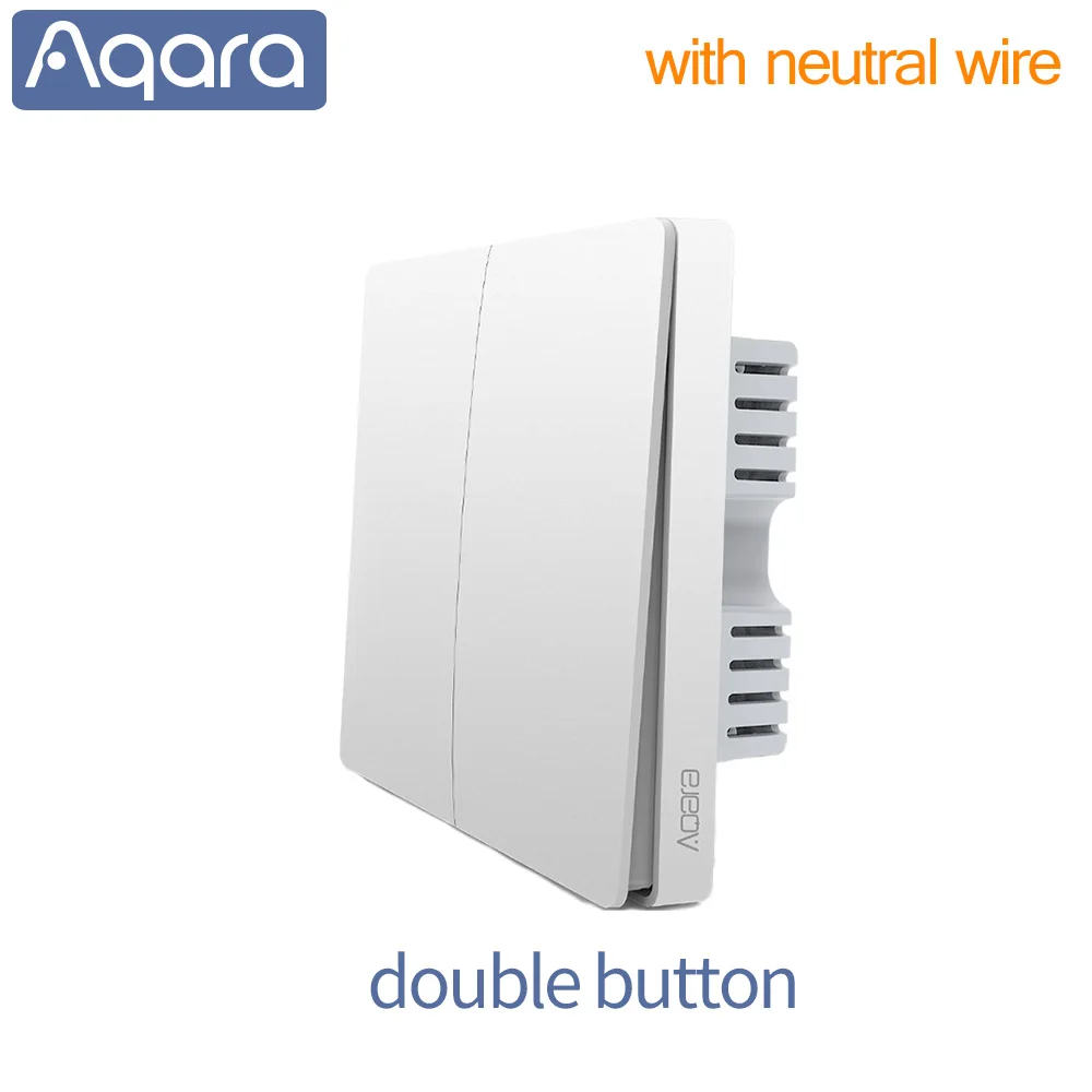  Aqara Smart Wall Light Switch WIFI Switch Zigbee APP Control Smart Switch Key natural wire live wir - 10000003728581