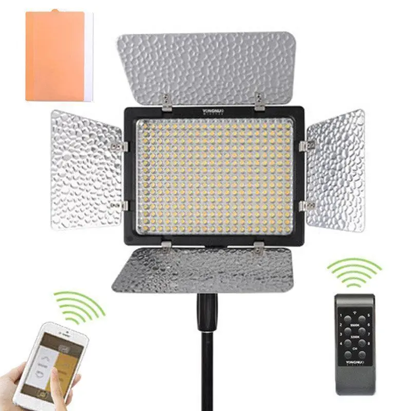  YONGNUO YN300III YN300 III YN-300III 3200k-5500K CRI95 Camera Photo LED Video Light Optional with A