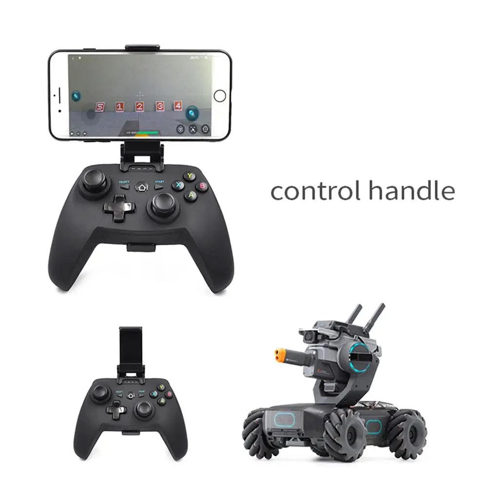 Для DJI Robomaster S1 контроллер беспроводной геймпад джойстик ручка с держателем телефона клип пульт дистанционного управления для RoboMaster S1
