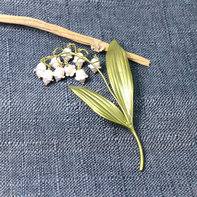 Lily Valley Flower Corsage | Luxury Jewelry Brooches | Lily