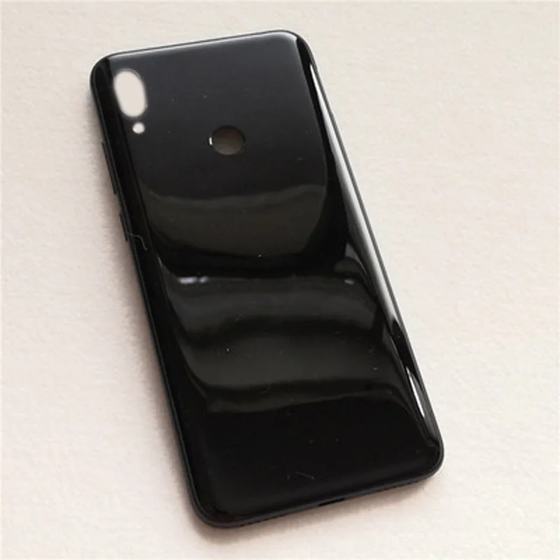 Черный New Battery Back Rear Cover Door Housing For Huawei Enjoy 9E Battery Back Cover For Huawei Enjoy 9 E Repair Parts enjoy9e - Цвет: Черный