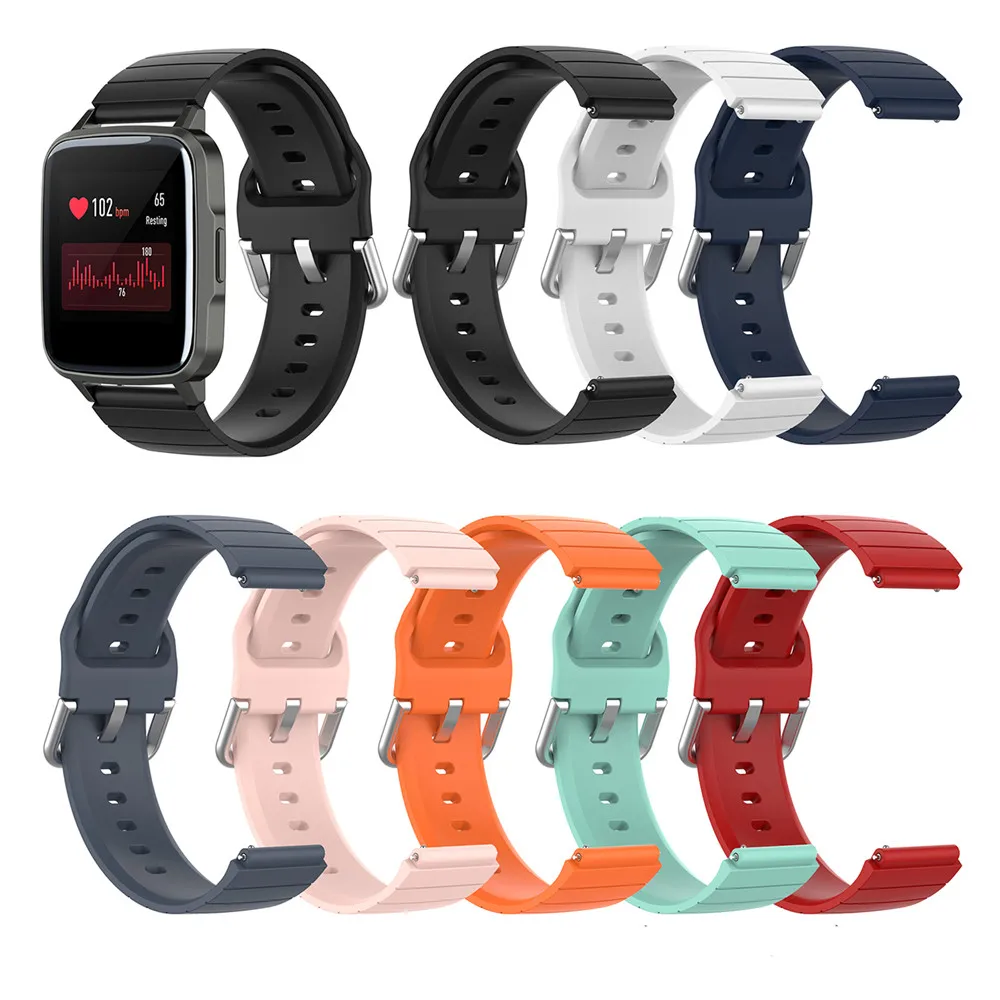 Replacement Silicone WatchBand for Xiaomi haylou Solar LS01 ID205 Willful  IP68 Smart watch Sport bracelet WristStrap Accessories|Smart Accessories| -  AliExpress