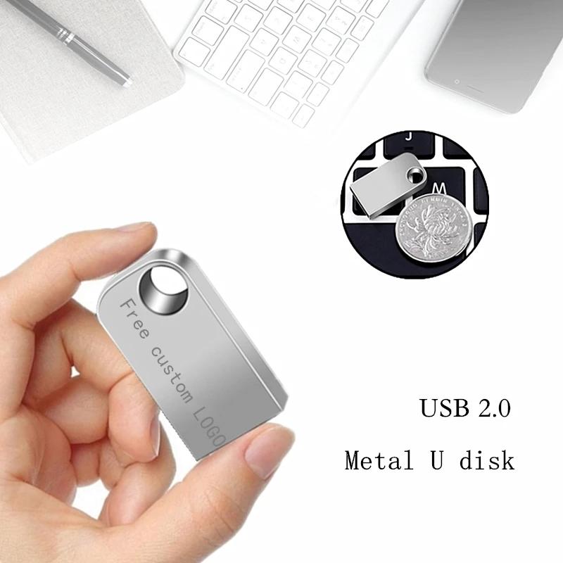 Водонепроницаемый флеш-диск USB карта памяти 64 Гб металлический USB флеш-накопитель 32 Гб 128 ГБ флеш-накопитель 16 ГБ флеш-накопитель 8 ГБ u диск бесплатный логотип на заказ