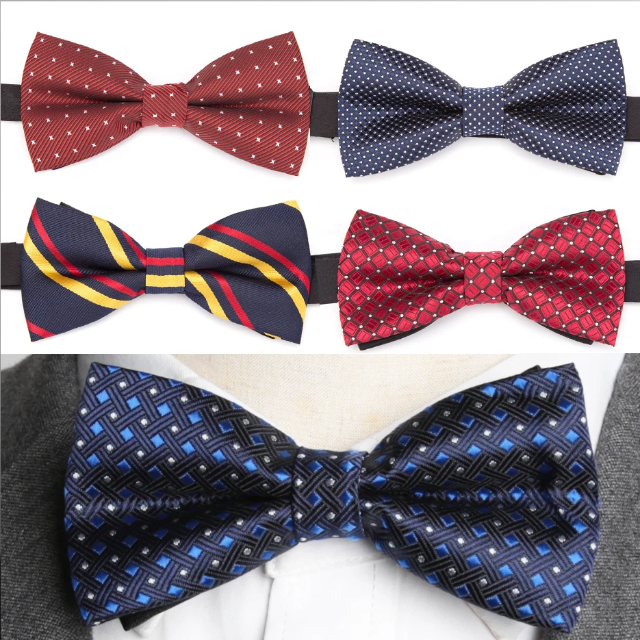 Мужской галстук-бабочка, модный галстук, мужская рубашка, аксессуары, подарочные галстуки, мужские галстуки-бабочки, формальный галстук, деловой, Свадебный, регулируемый галстук-бабочка