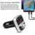 אלחוטי מכונית MP3 נגן אודיו משדר FM Bluetooth דיבורית לרכב u-דיסק TF כרטיס AUX מוסיקה מתאם 3.1A USB הכפול מטען