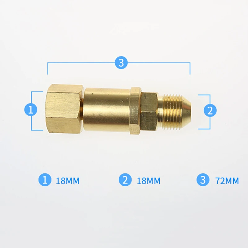 

Type Brass Hose Coupling Thread Adapter For Power Pressure Washer Tools Durable