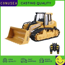 1/16 rc caminhão bulldozer dumper caterpillar trator modelo de engenharia carro iluminação escavadeira rádio carro controlado brinquedos para meninos
