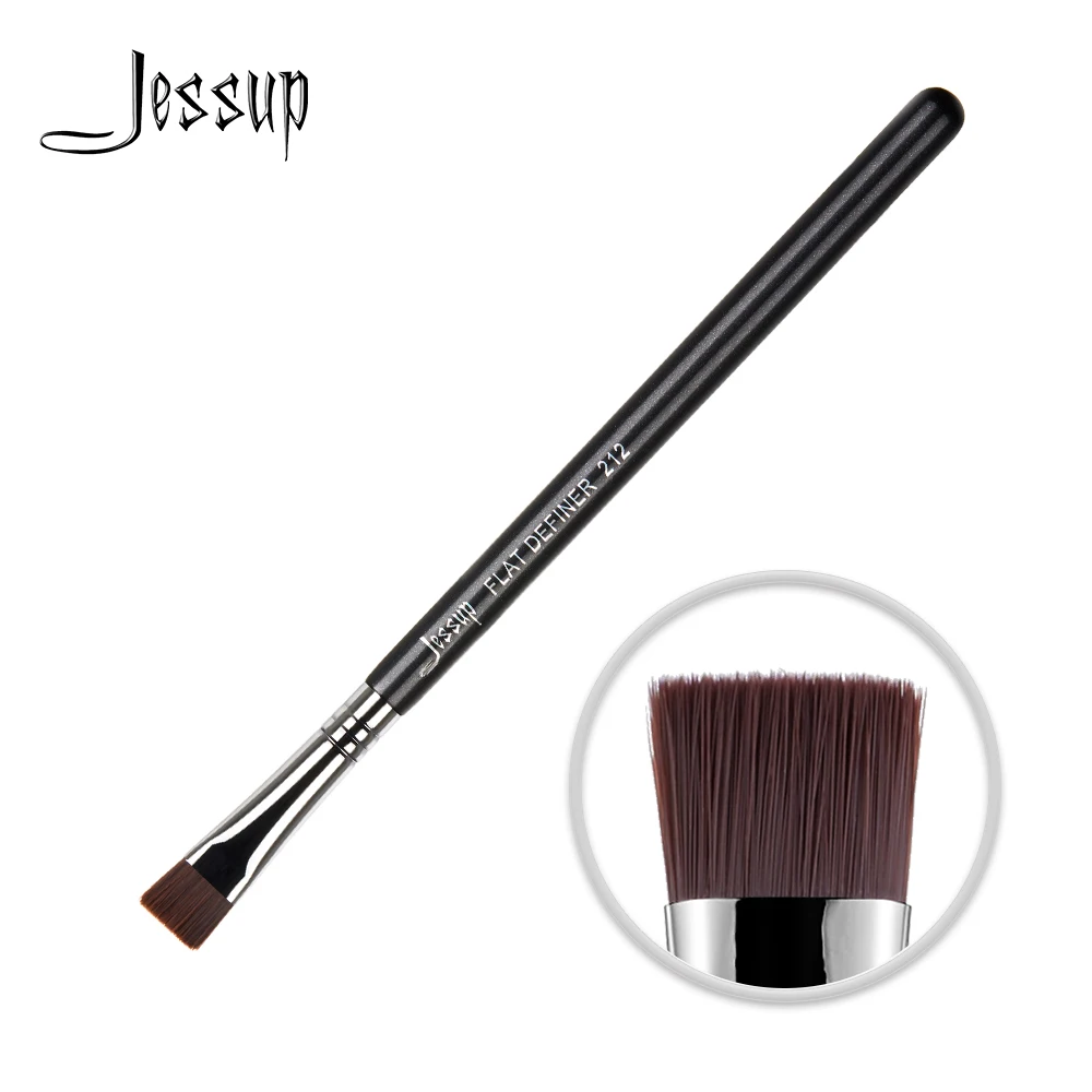 Jessup Flat Definer Single Makeup Brush Eye 1pc Synthetic Hair High