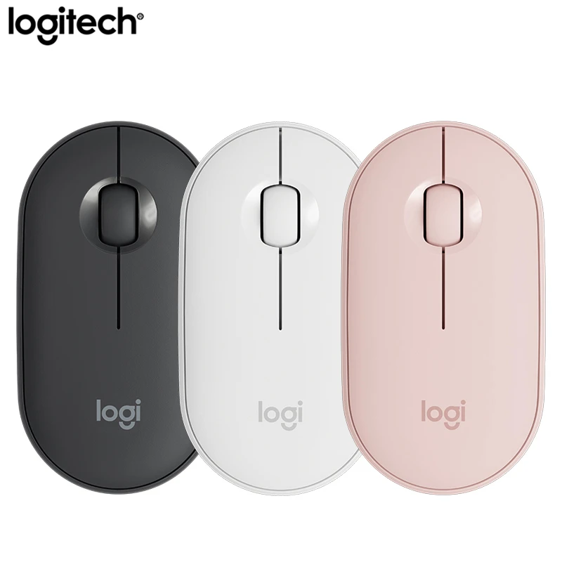 Logitech Pebble Pebble Mini & Thin 1000DPI 3Buttons High Precision Wireless  Bluetooth Silent Silent Mouse iPad Portable Slim|Mice| - AliExpress