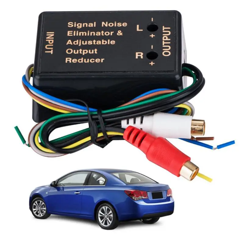 

Car Amplifier Bass High Frequency to Low Frequency Converter RCA Level Control U1JF