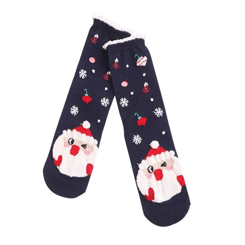 Рождественские носки; подарок Санта Клауса; детские рождественские носки унисекс - Цвет: 5