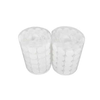 

300 Pairs 600pcs Self Adhesive Hook and Loop Fastener Dots for Home Office (White)