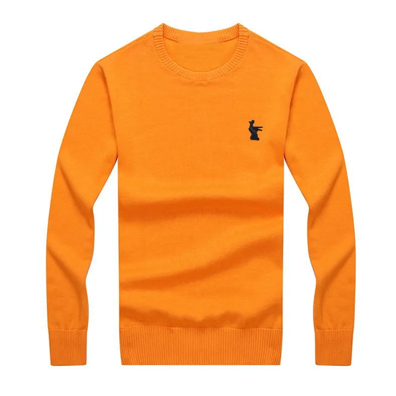 Cotton Sweater Men Long Sleeve Pullovers Outwear Man O Neck Male Sweaters Fashion Brand Loose Fit Knitting Clothing Englandl