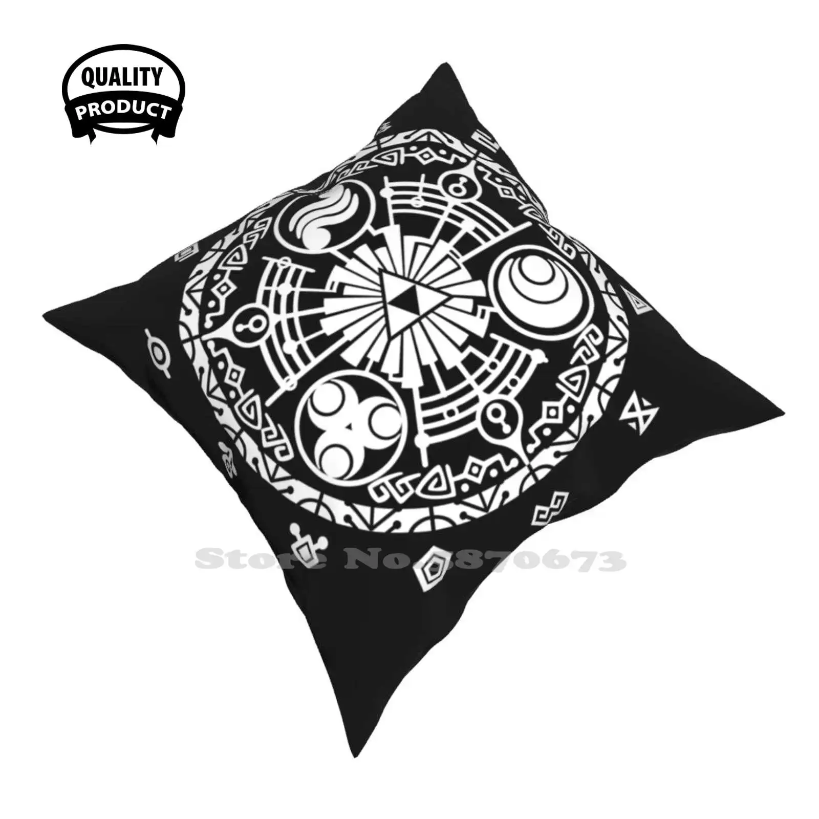 Legend Of - Gate Of Time Home Sofa Car Waist Throw Federa Legend Of Loz Skyward Sword Gate Of Time Triforce Loz Ss