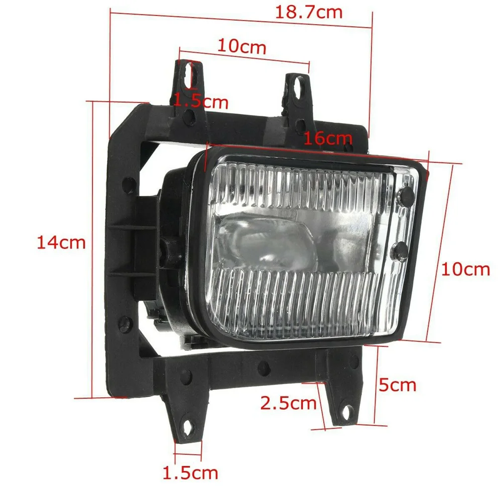 1 пара левый+ правый передний бампер противотуманные фары прозрачные линзы для BMW E30 318i 320 325i