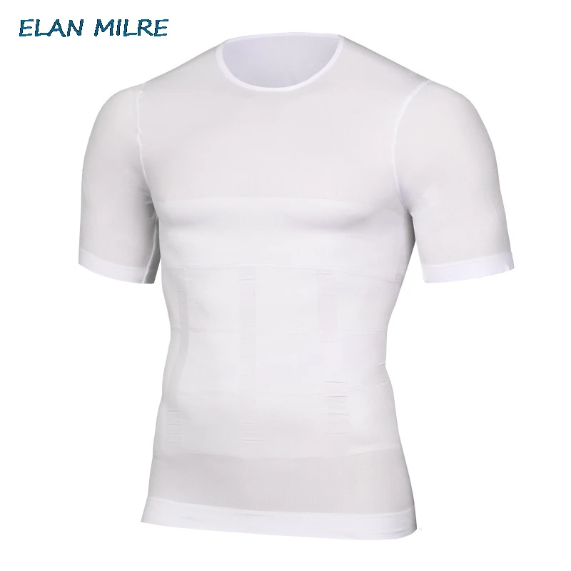 For Corrector Compression Body building Fat Burn Chest Tummy Shirt Corset Mens Slimming Shaper Posture Vest Male Belly Abdomen |