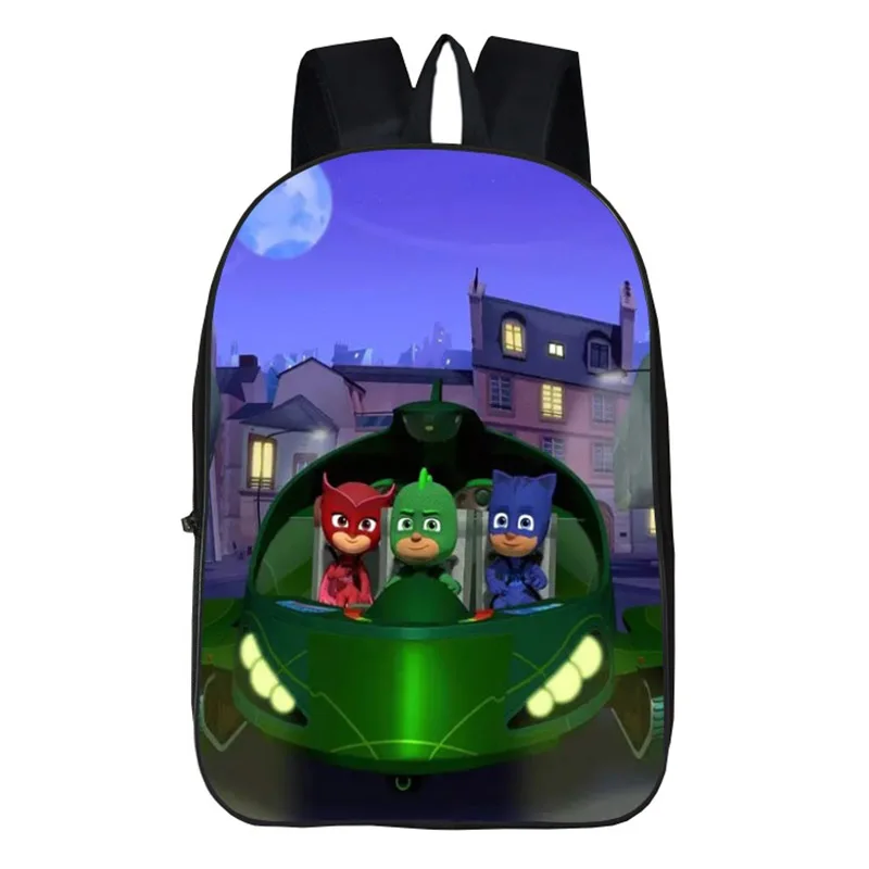 14 Pj Маски мультфильм унисекс школьный рюкзак Pj маска Juguete Catboy Owlette Gekko фигурки студенческий рюкзак S67 - Цвет: 14