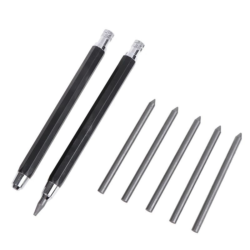 Lápiz mecánico de 5,6mm, 2B/8B, para dibujo de grafiti, lápices automáticos para pintura profesional, suministros de escritura