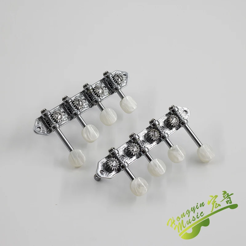 1set silvery MANDOLIN Guitar String Tuning Pegs Machine Heads Tuners Keys Parts | Спорт и развлечения