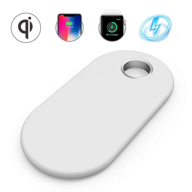 FULL-Fast Wireless Charging Pad Qi Standard For 8 8 Plus X And Watch Compatible With Any Qi Mobile De