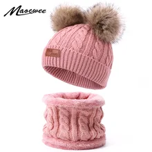 winter hats with two balls on top