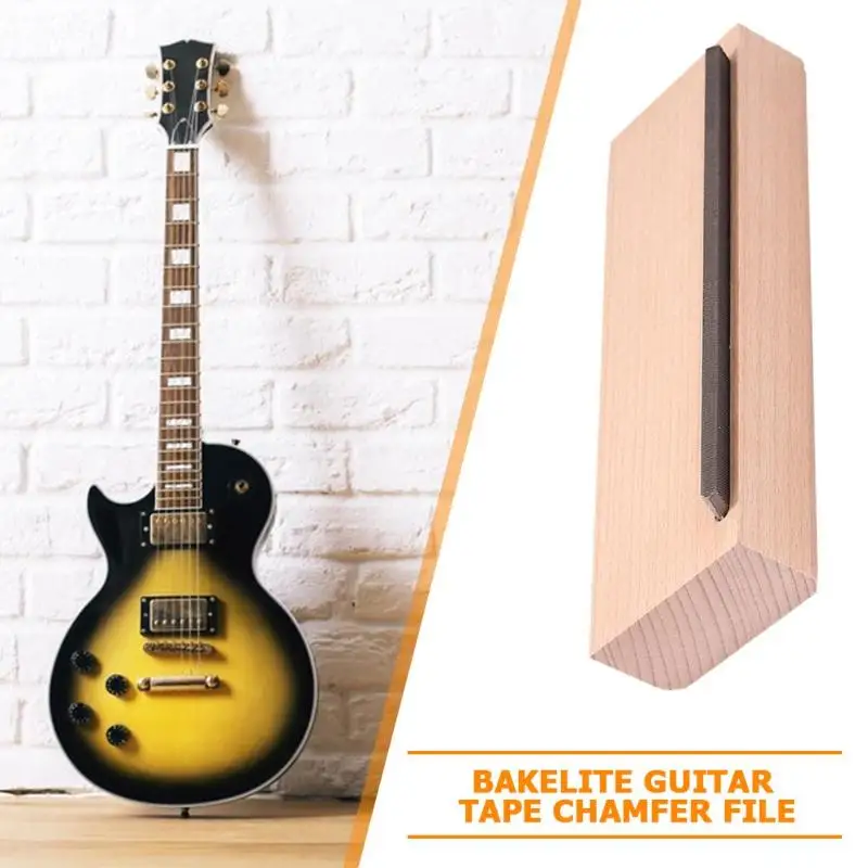 

Woody Block Guitar Chamfering Fix Fret File Ends Cutting Edge Guitar Tackle
