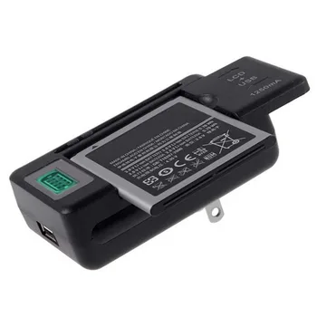 

New Mobile Battery Charger LCD Indicator Screen for Cell Phones Usb-port Convenient Interchanging for Spare Batteries ZA07200
