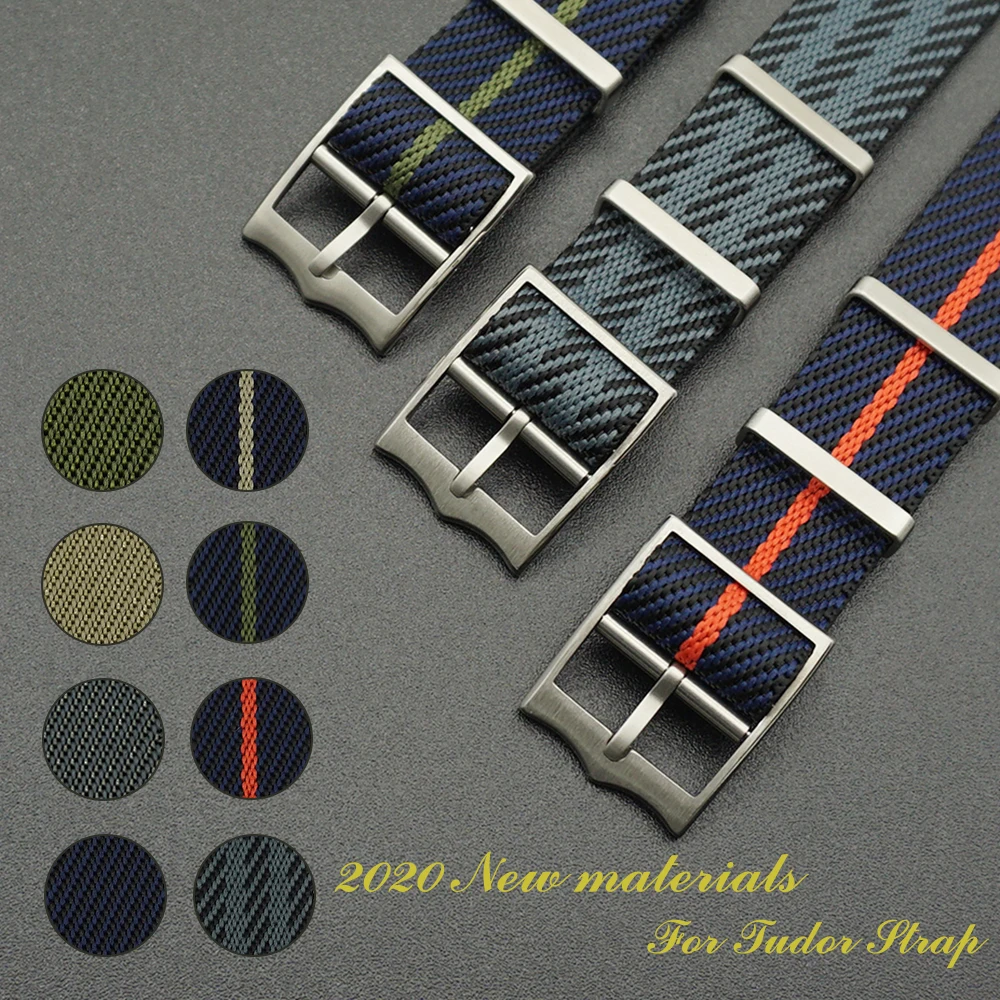  Sports Military Nylon Nato Nylon Parachute Watchband Luxurious Watch Strap Watch Strap 20mm 22mm Fo