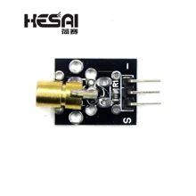 KY-008 3pin 650nm красный лазерный передатчик Dot диод Медная головка модуль для arduino DIY Kit