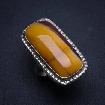 

Natural Royal Imperial Jasper Handmade Indian 925 Sterling Silver Ring, US size 5.75 T6067