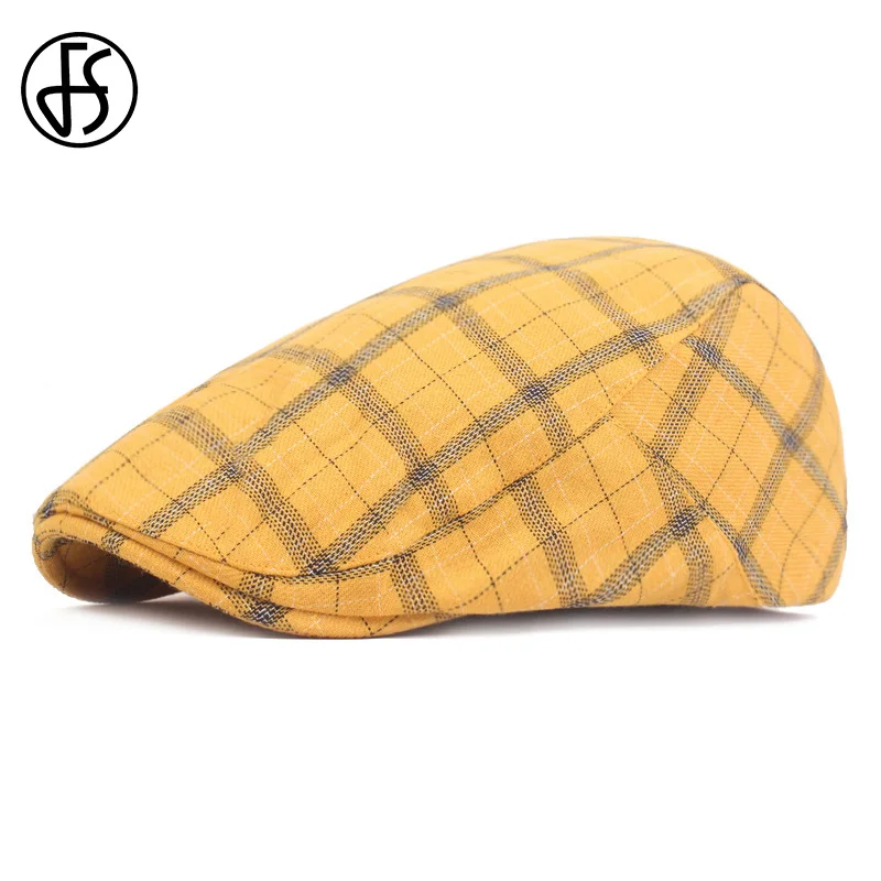 check flat cap