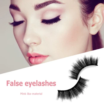 

10 Pairs 3D Mink Hair False Eyelashes Natural Thick Long Safety Handmade Eye Lashes Wispy Extension variety of styles in one