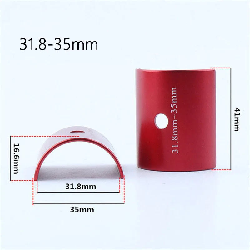 25.4-31.8mm 3.18-35mm bicycle handlebar adapter For MTB folding bike converter aluminum alloy bicycle accessories bike handlebar adapter