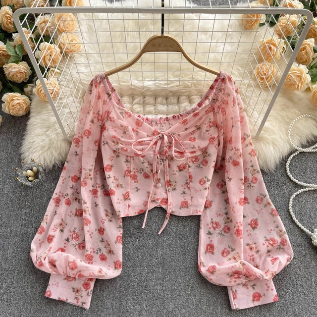 S.H ARAB SHOP قميص نسائي ربيعي لوليتا 1