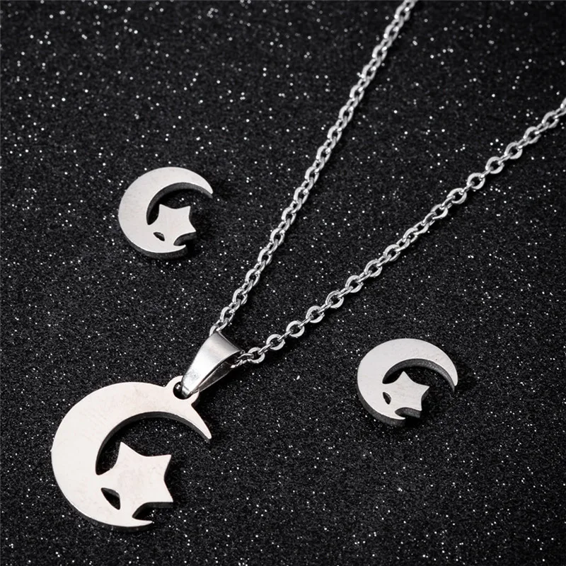 5 Jewelry Set Hfarich Stainelss сталь Жук Стрекоза бабочка золотая цепочка ожерелье набор чокер ожерелье с цепочкой Женская мода ювелирные изделия от насекомых - Окраска металла: 5 Jewelry Set