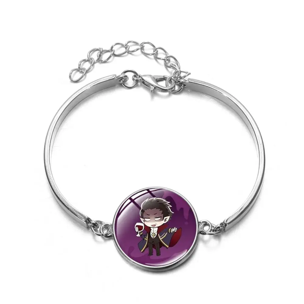 SONGDA модный серебряный браслет ангелы смерти Kawaii Ray Zack аниме Q версия коллекция значок косплея звено цепи браслет - Окраска металла: Style 5