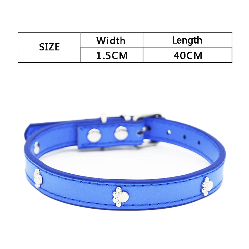 4-Colors-Dog-Collars-for-Small-Medium-Dogs-Puppy-Leather-Collar-Necklace-for-Cats-Leads-Pets