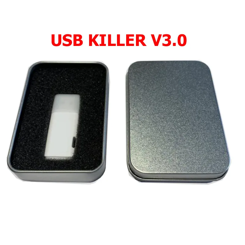 Новейший обновленный USB killer V3.0 USBkillerV3 U диск Miniatur Мощный импульсный генератор высокого напряжения F8-006-7 - Цвет: V3 white