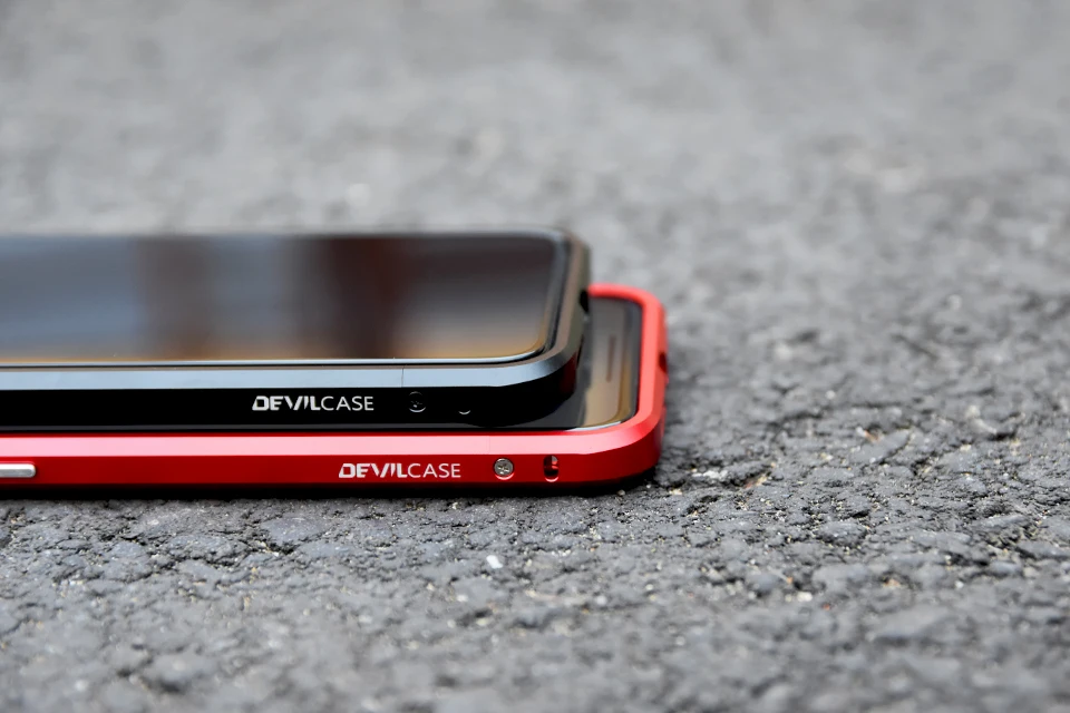 DEVILCASE для iPhone XS Max 6,5 дюймов тип один алюминиевый бампер рамка чехлы