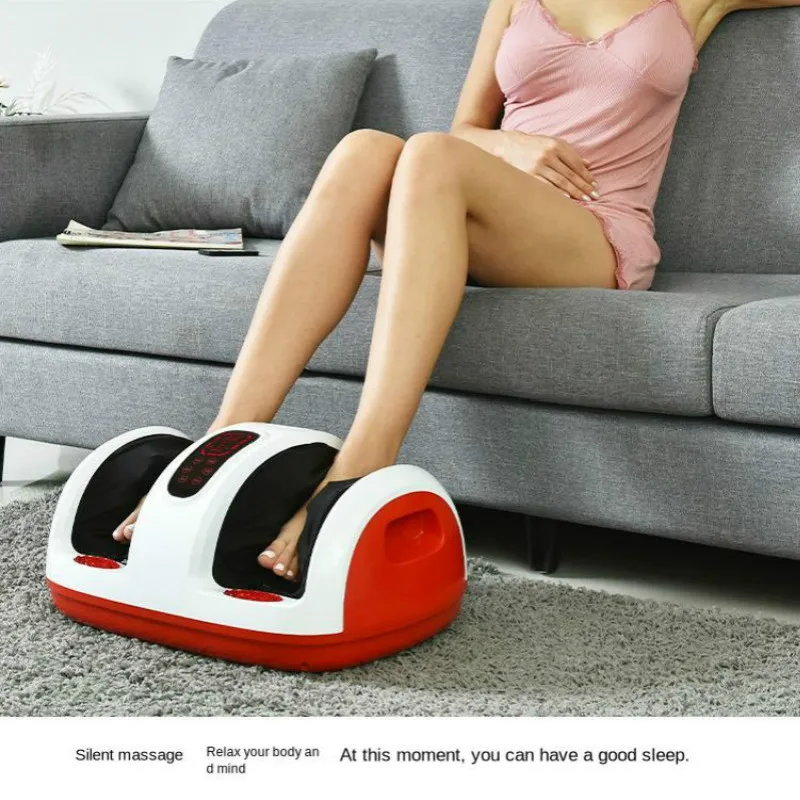  Electric Foot Massage Machine With Touchscreen Smart Heating Acupoint Massager For Foot Wireless Co - 4000548889186